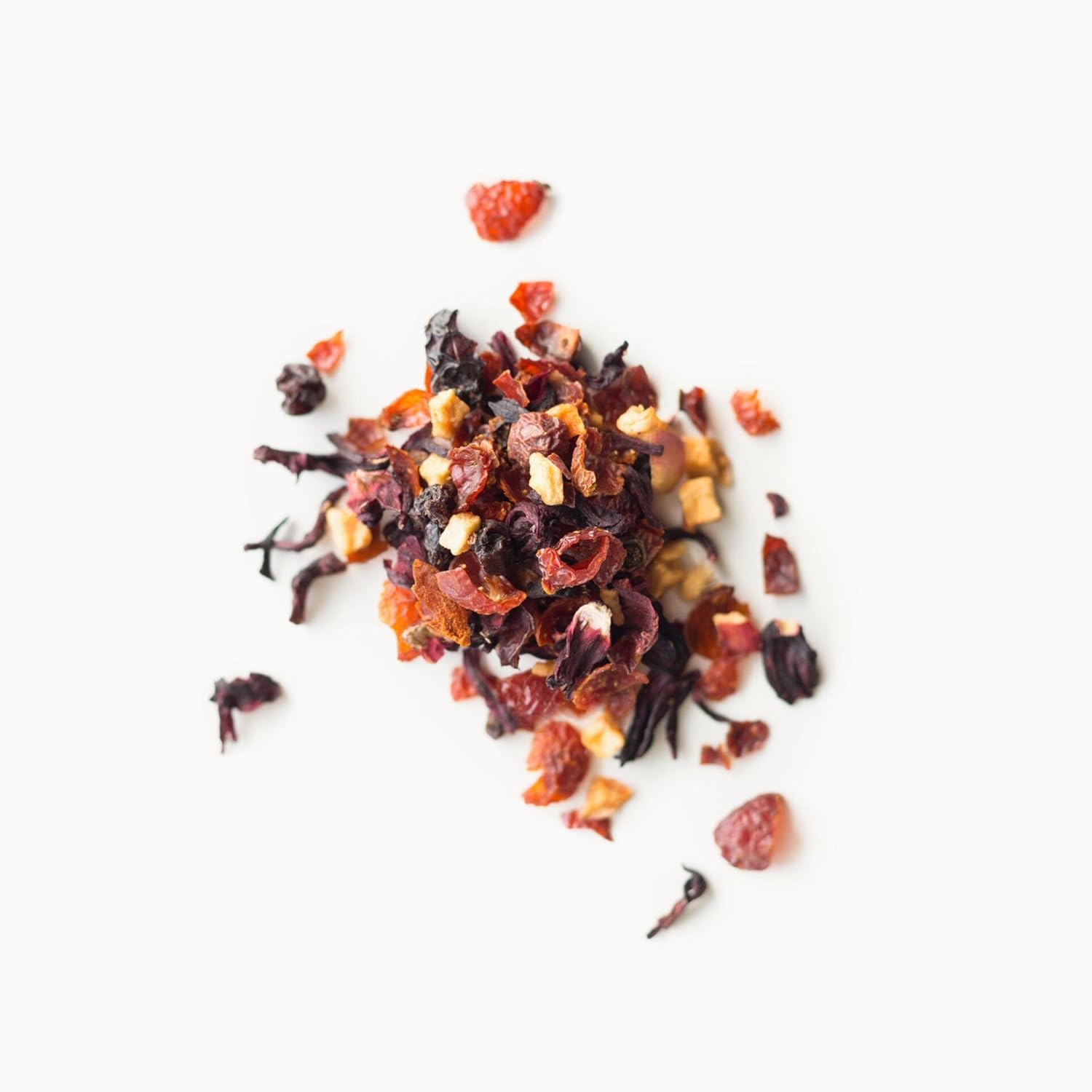 Rishi Tea Hibiscus Berry Herbal Tea - Organic, Caffeine Free Loose Leaf, Antioxidant Rich & Naturally Sweet Botanical Blend, Enjoy Hot or Iced - 4 Ounces, 10+ Servings