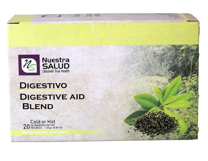 Digestive Tea Herbal Blend Digestivo Filter Tea Value Park (60 Tea bags)