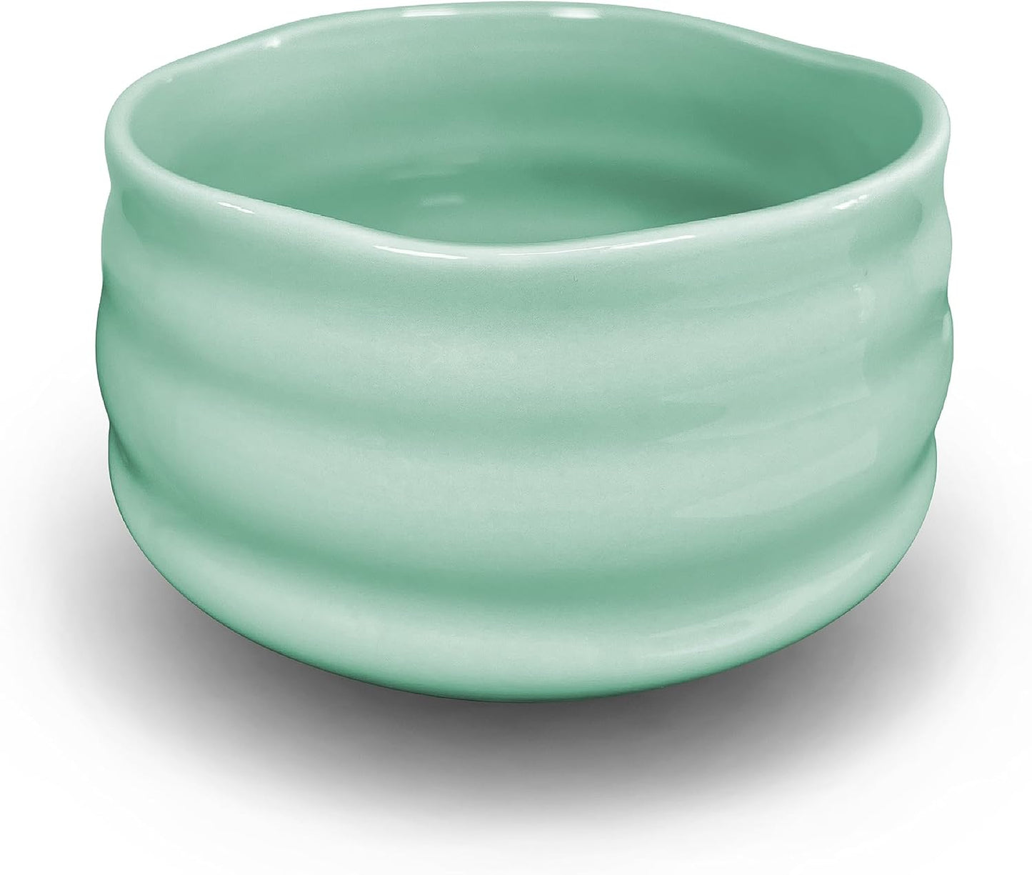 AIYICIII Japanese Ceramic Matcha Bowl Handmade Chawan 500ml (blue) | Handmade ceramic with smooth glaze, traditional chawan shape, ideal for matcha ceremony, tea rituals and daily use