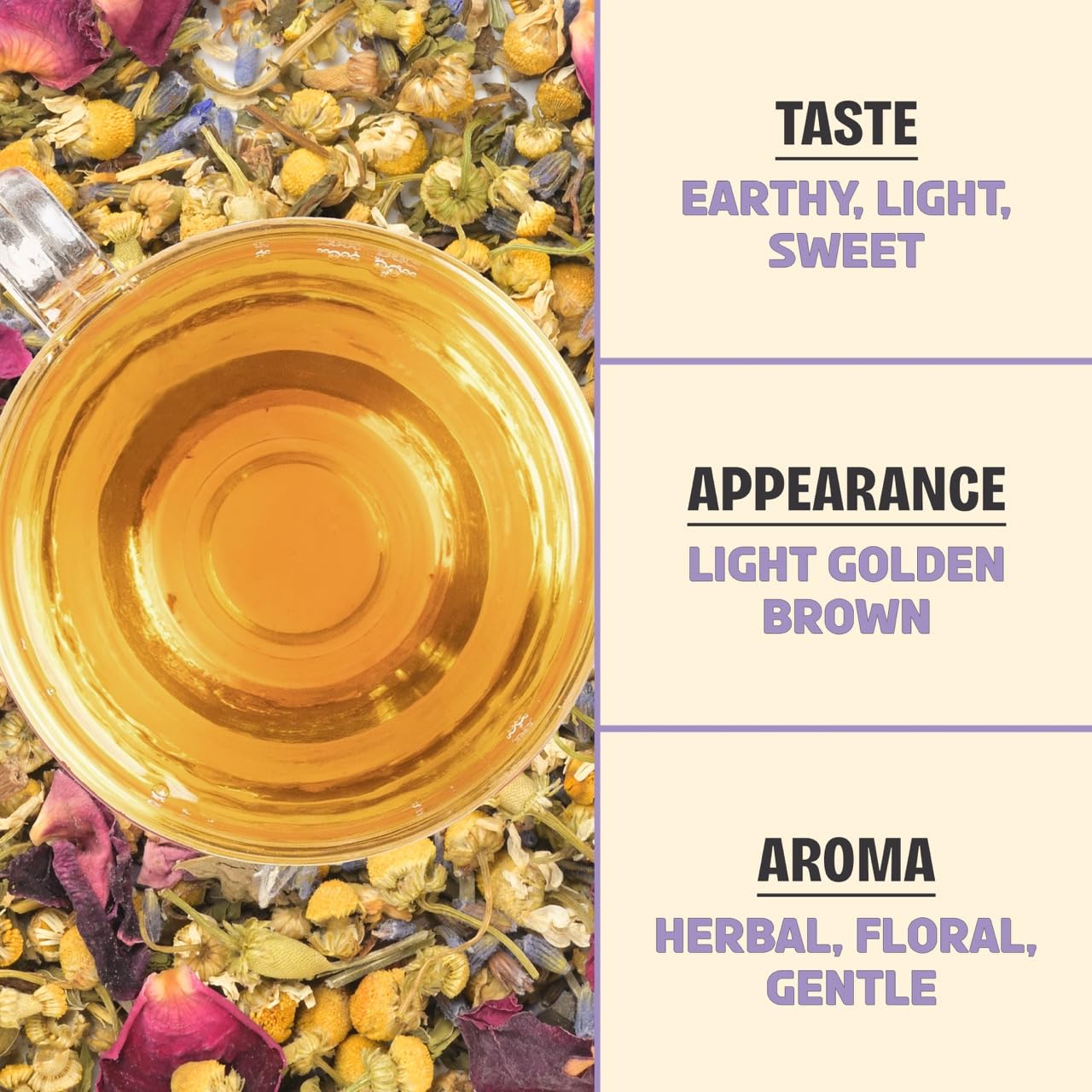 BREWIX, Valerian Comfort Tea for Sleep and Relaxation (40+ Cups, 2.82oz/80g) Caffeine-Free and Calming for Bedtime | Valerian Root, Chamomile &amp; Lavender | Perfect Wellness Sleep