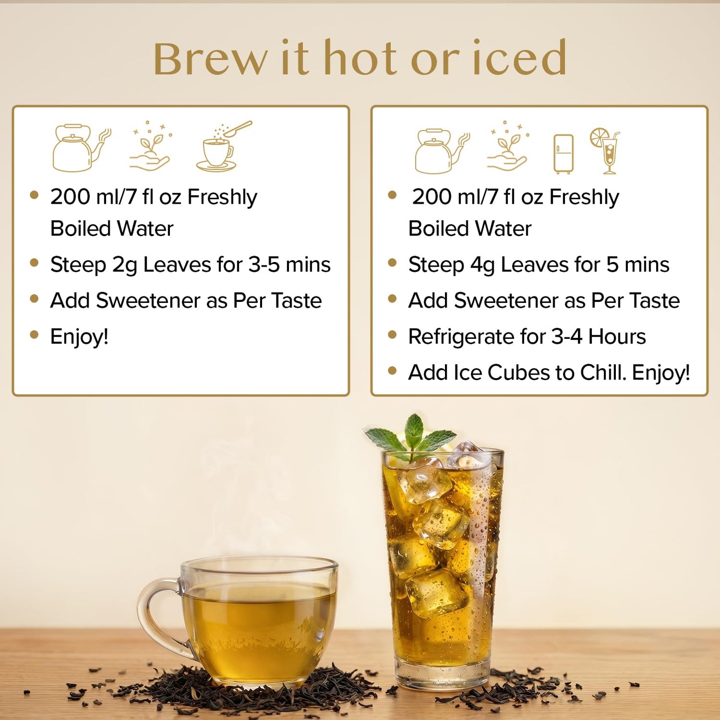 VAHDAM First Flush Darjeeling Tea (12oz|170+ Cups) Loose Leaf Black Tea | Crisp, Floral, Aromatic &amp; Delicious | Caffeinated Non GMO | Packed &amp; Shipped Direct From Source in India | Vacuum Sealed Pack