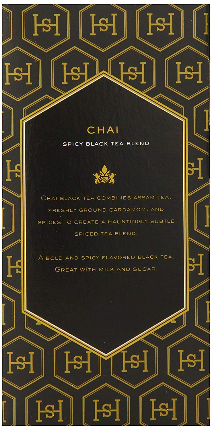 Harney & Sons Harney & Son's Masala Chai Box of 20 Teabags Two Pack (40 Total) - Spicy Black Tea Blend With Cardamom