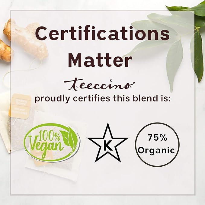 Teeccino Mocha Chicory Coffee Alternative - 11 Ounce - Ground Herbal Coffee That’s Prebiotic, Caffeine-Free & Acid Free, Medium Roast