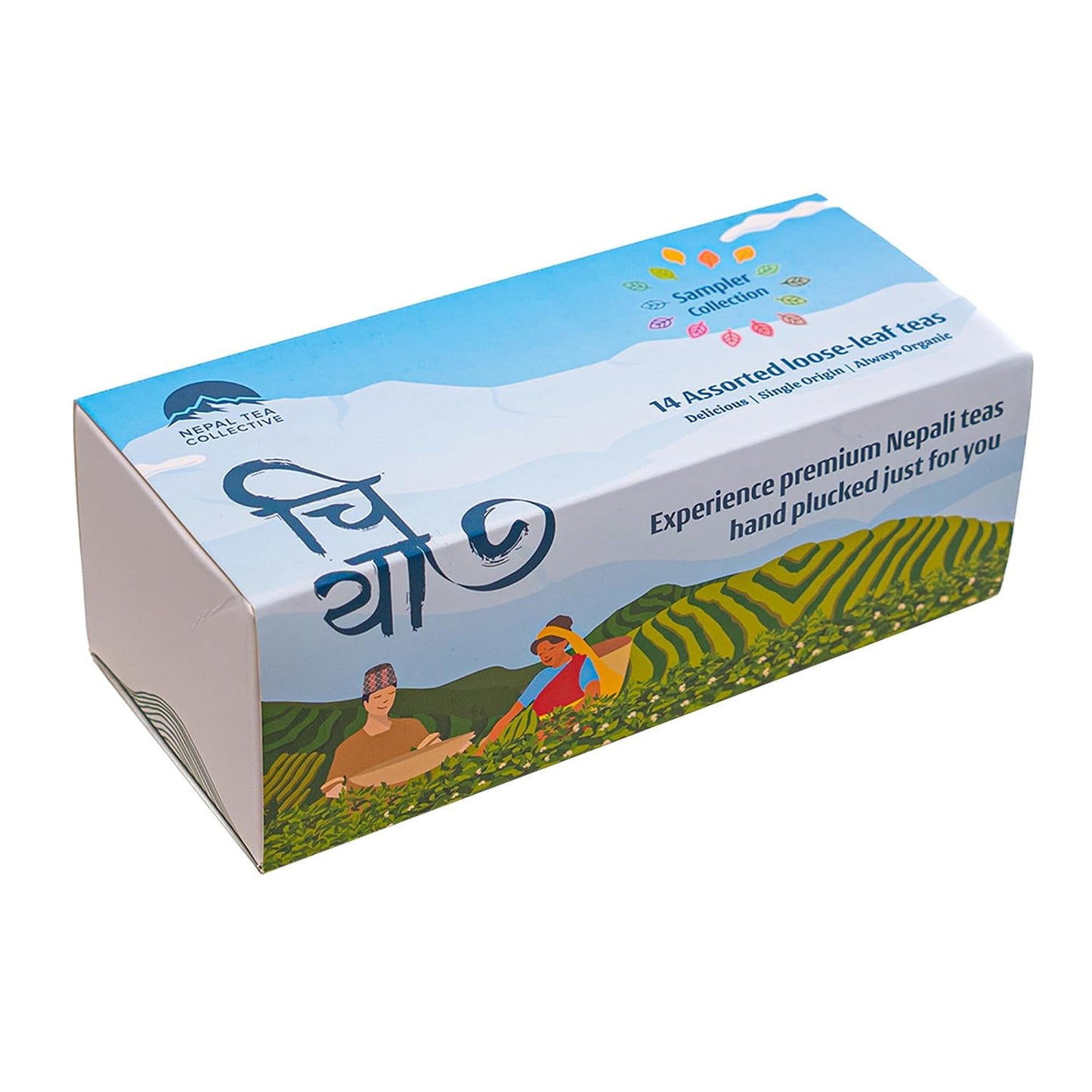 Nepal Tea Organic Loose Leaf Tea Sampler, Includes a Variety of 14 Delicious & Unique Loose Teas
