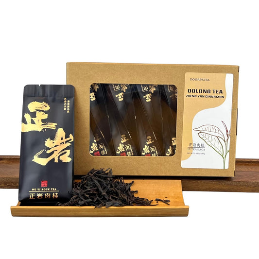 Chinese Oolong Tea 12 Count (Pack of 1)100g Wuyi rock tea (Zheng yan rou gui)