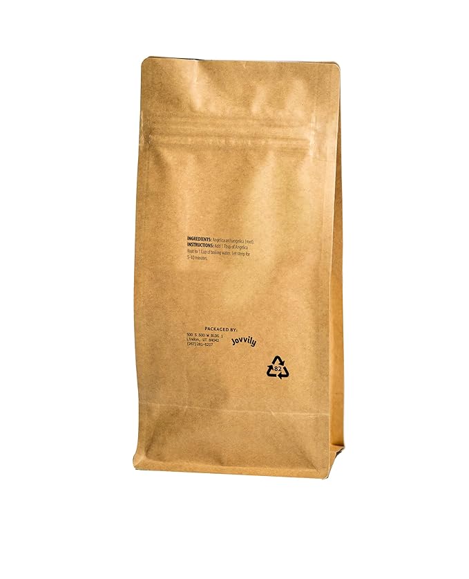 Jovvily Angelica Root - 1 lb - Cut & Sifted - Herbal Tea