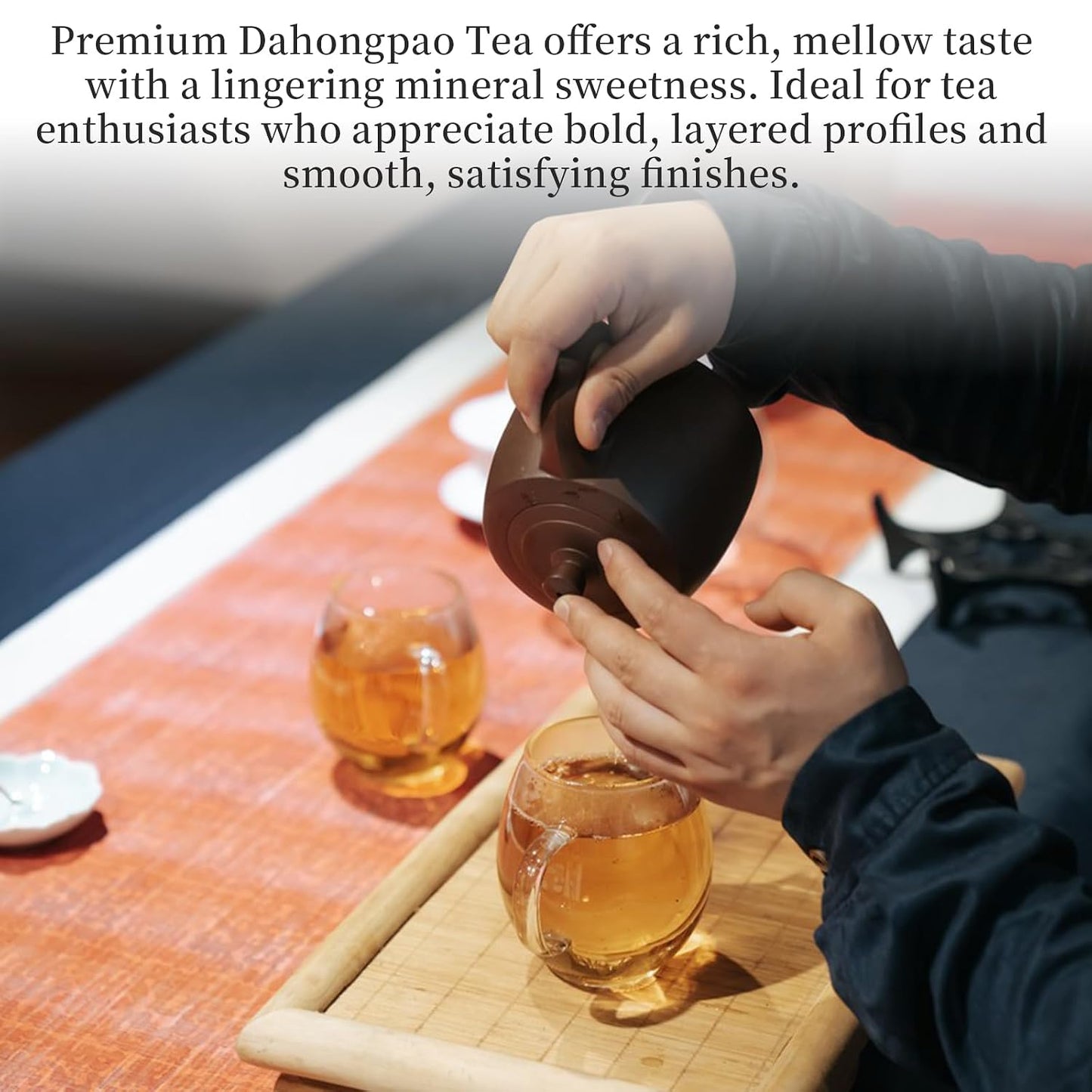 Yuexi Da Hong Pao Oolong Tea Loose Leaf 120g/4.23oz, Rock Tea Big Red Robe Tea Fujian Wuyi Mountain Core Area, Rich Aroma &amp; Smooth Taste, Exquisite Traditional Craftsmanship, 大红袍 武夷大红袍 乌龙茶 中国功夫岩茶