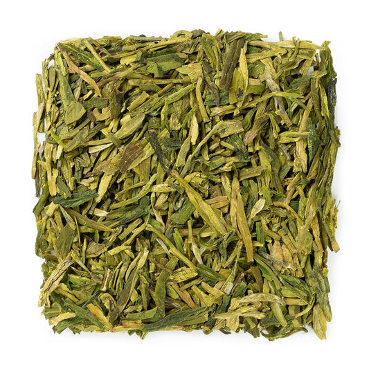 WHF Longjing Dragon Well Green Tea, Premium West Lake Fresh Loose Leaf, First Grade Ming Qian Natural Famous Lung Ching Dragonwell, Medium Caffeine, 4 Ounce