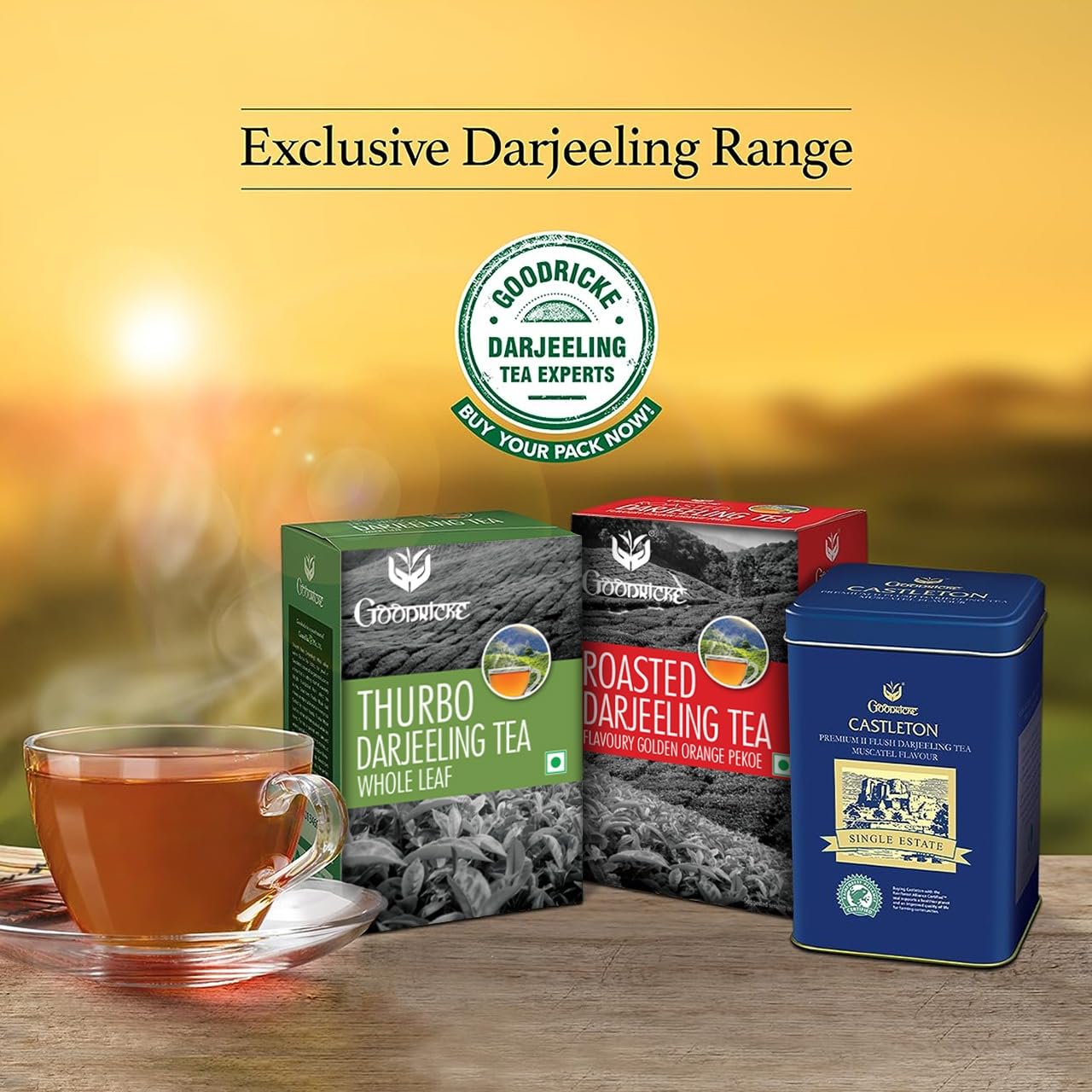 Goodricke Thurbo Whole Leaf Darjeeling Tea-250 gm