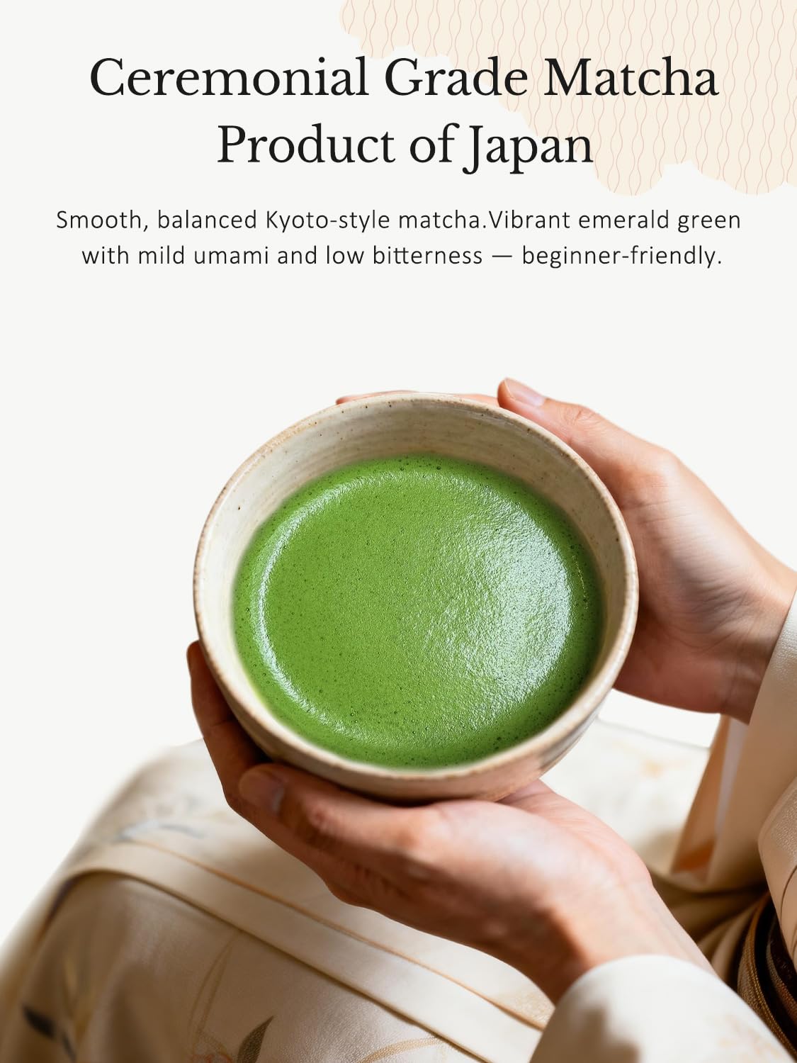 YUZUKI Matcha Powder 40g - Japanese Ceremonial Grade Matcha Green Tea Powder - First Harvest - Product of Japan, Uji Kyoto - Zero Sugar - USDA and JAS Certified (1.4 oz）