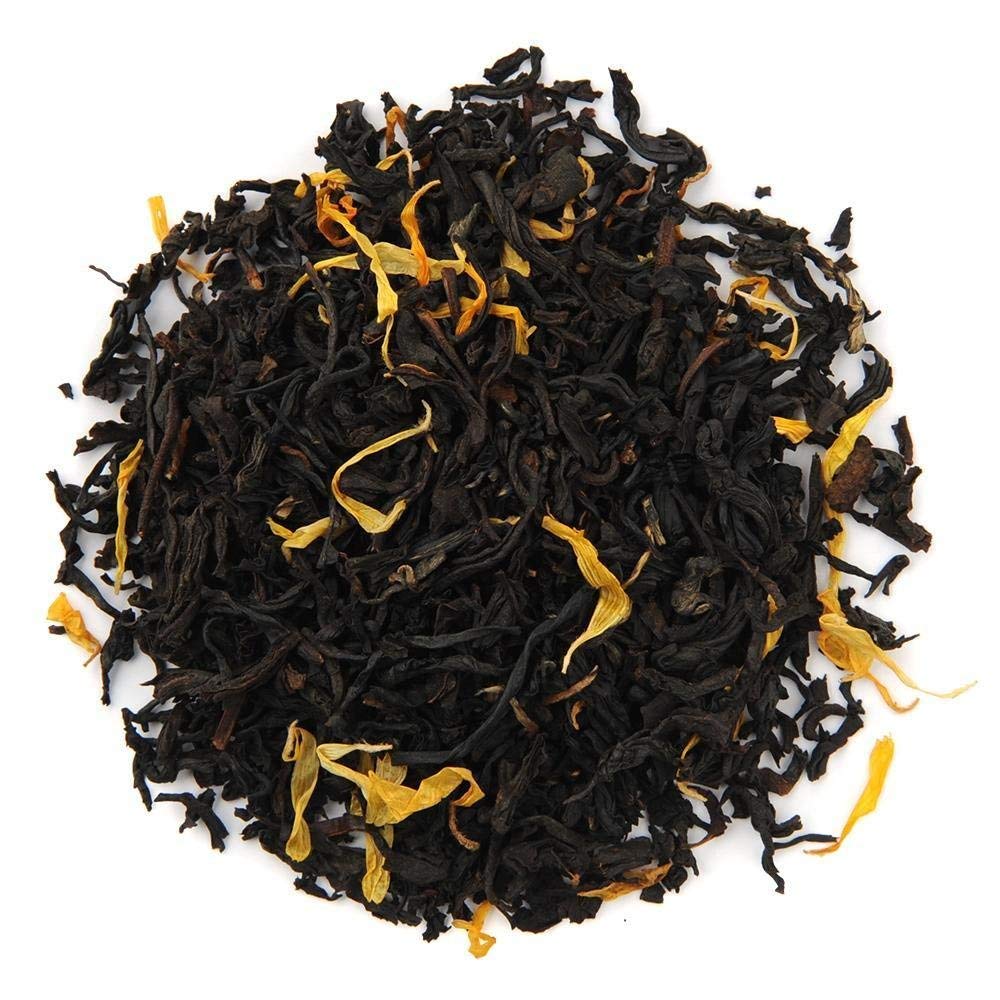 Organic Positively Tea Company Positively Tea, Organic Passion Fruit Black Tea, Loose Leaf, 16 Ounce