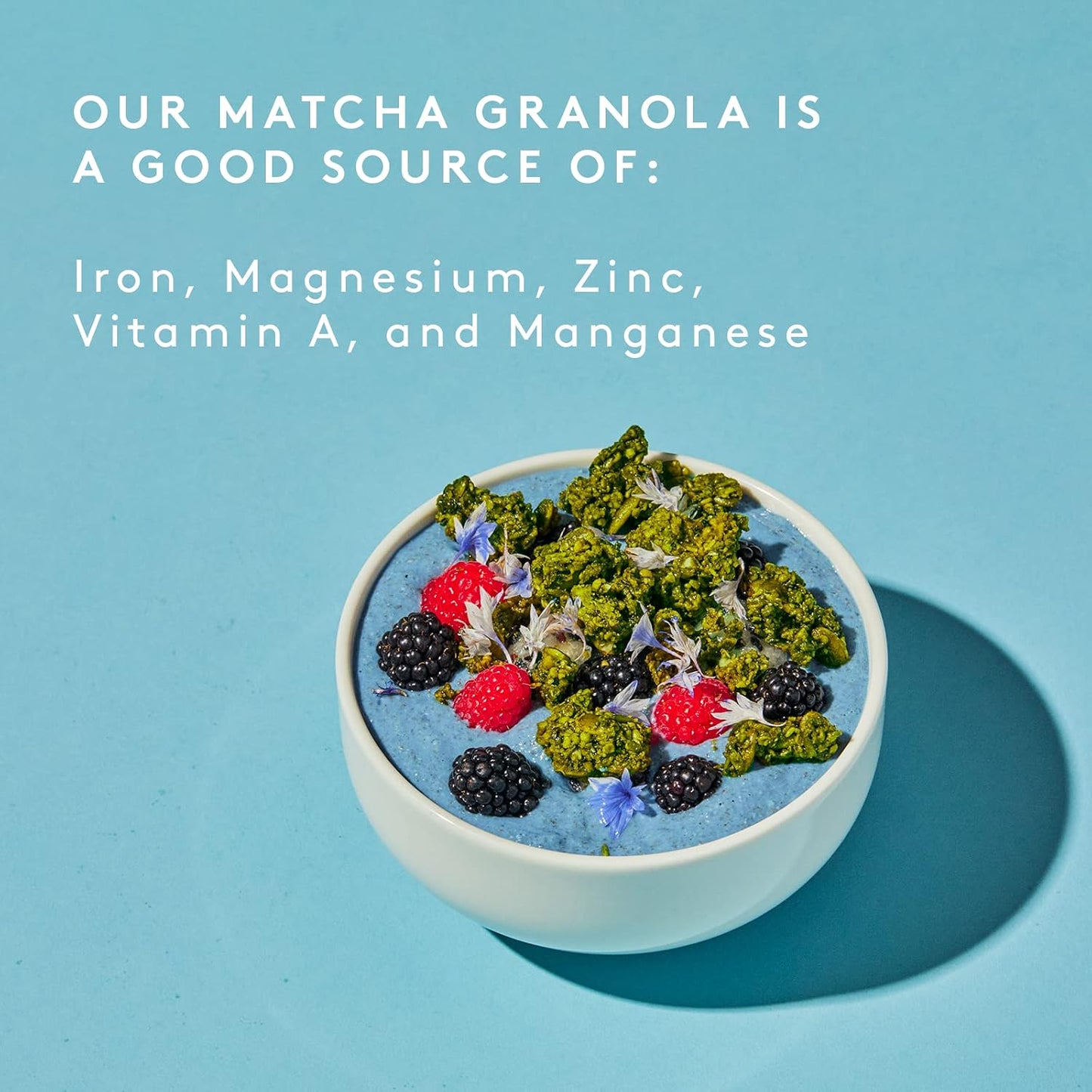Matchaful - Original Matcha Granola - Activated - Vegan - 8oz Bag | Grain Free, Organic Ingredients - No Refined Sugar, No GMO - Gluten Free Granola Mixed w/our Hikari Single Origin Matcha