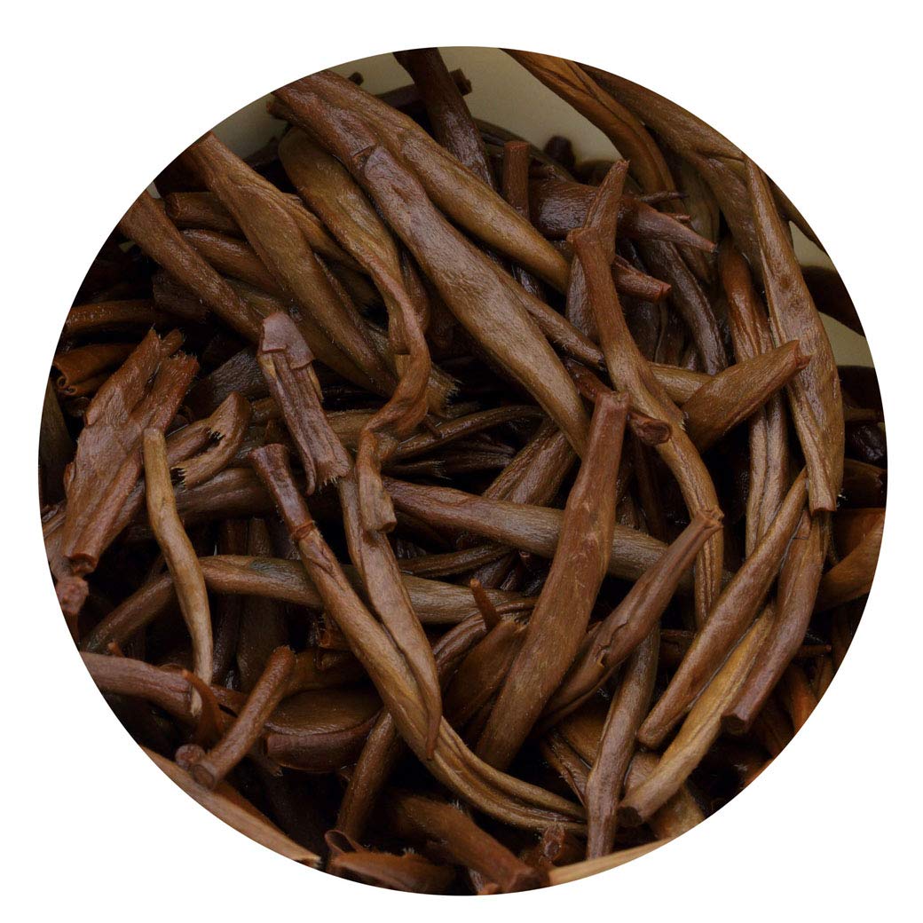 GOARTEA 100g / 3.5oz Nonpareil Supreme Yunnan Black Tea - Fengqing Dian Hong Dianhong Loose Leaf Chinese Tea