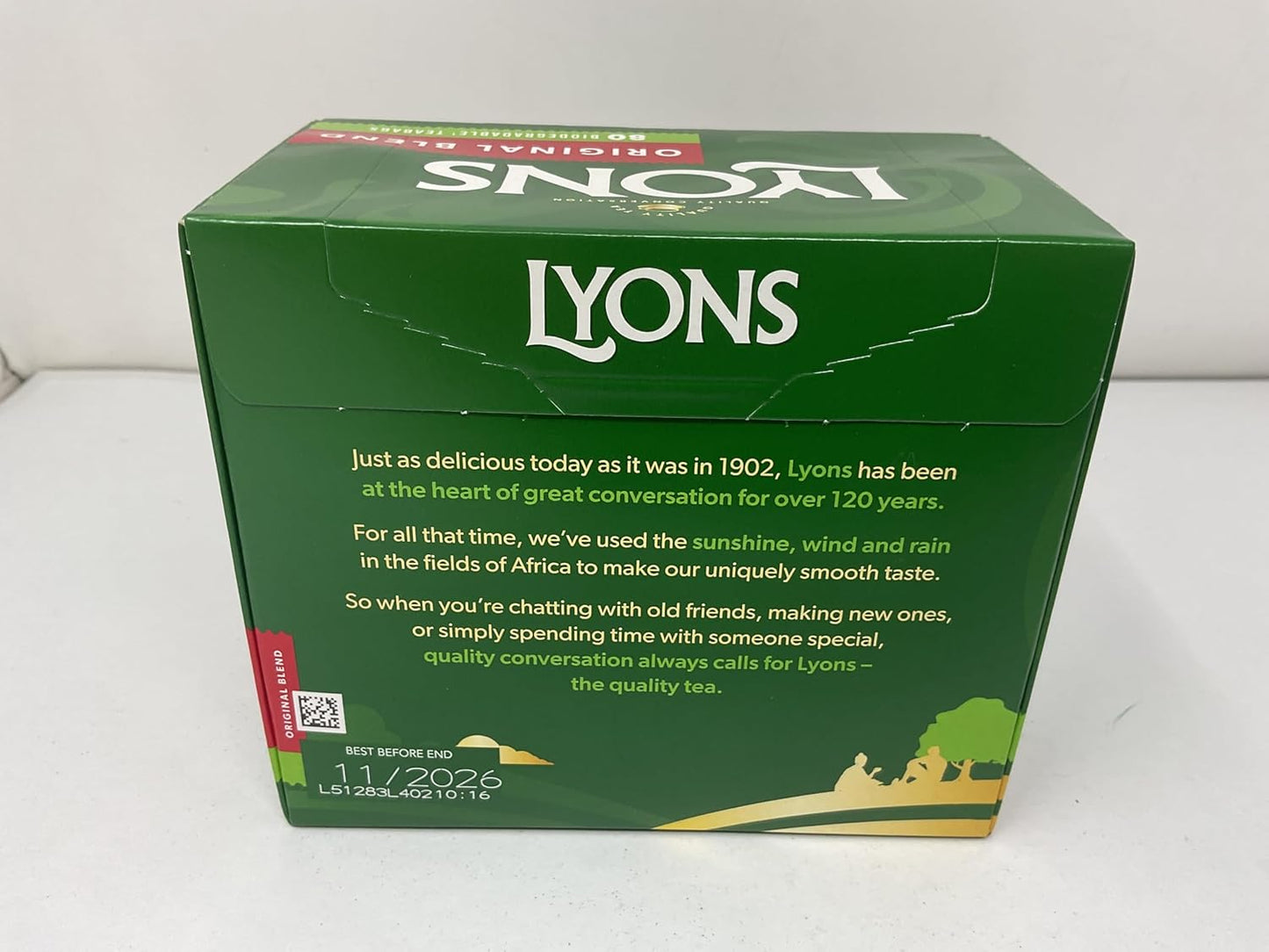 Lyons Original Irish Tea. 80 Bags
