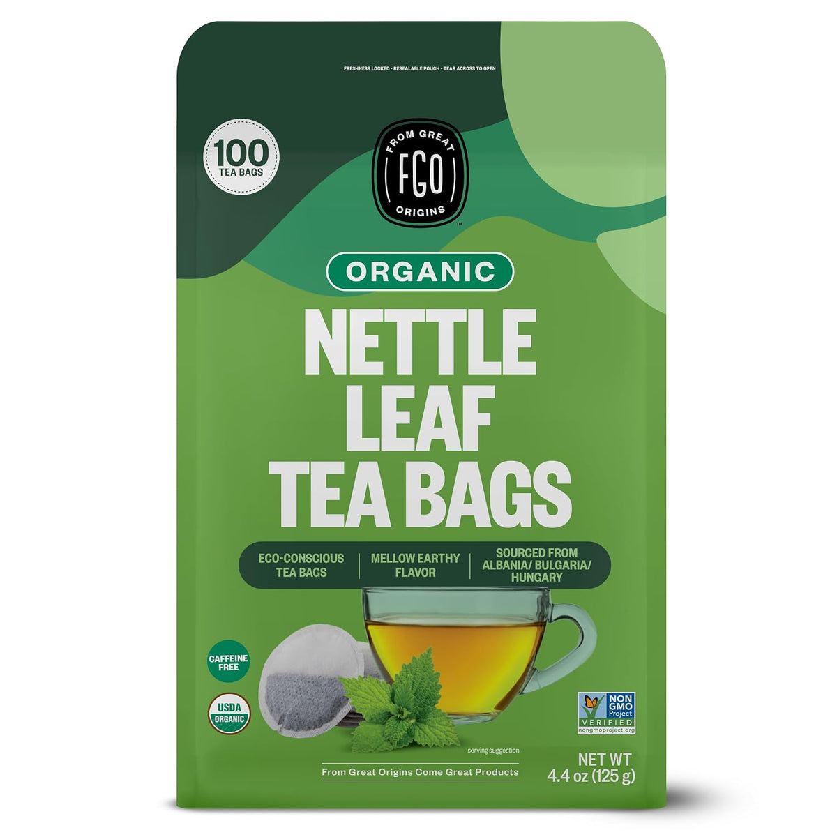 FGO Organic Nettle Leaf Tea