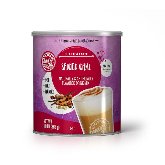 Big Train Spiced Chai Tea Latte Beverage Mix, 1.9 lb (Pack of 1)