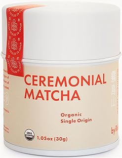Rishi Tea Ceremonial Matcha - Organic Japanese First Harvest Ceremonial Grade Matcha Green Tea Powder - 1.05 Oz Tin