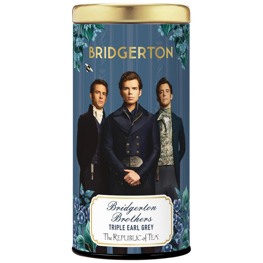 The Republic of Tea — Bridgerton Brothers Triple Earl Grey Black Tea, 36 Tea Bags