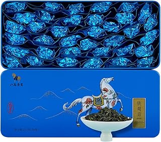 BAMATEA Authentic Anxi Tieguanyin Oolong Tea Loose Leaf - 8.89oz (252g) Iron Goddess of Mercy, National Intangible Cultural Heritage Tea, Premium High Mountain Fresh Flavor from China