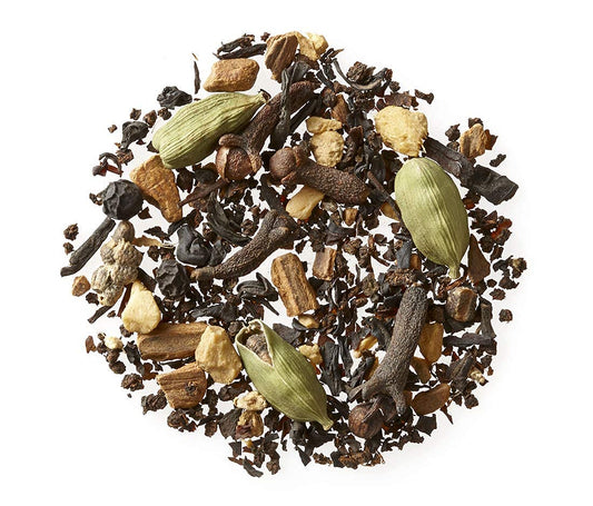 Golden Moon Tea, MASALA CHAI TEA, 181 Servings, Authentic Original Organic Recipe | Organic spiced chai – whole cardamom, cinnamon &amp; ginger. No artificial flavors. 181 servings, 1lb bulk.