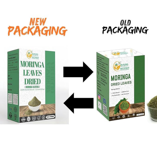 Herbs Botanica Dried Moringa Leaves Tea Leaf Hojas De Moringa Nutrient-Rich Herbal Tea Infusion for Immunity, Energy