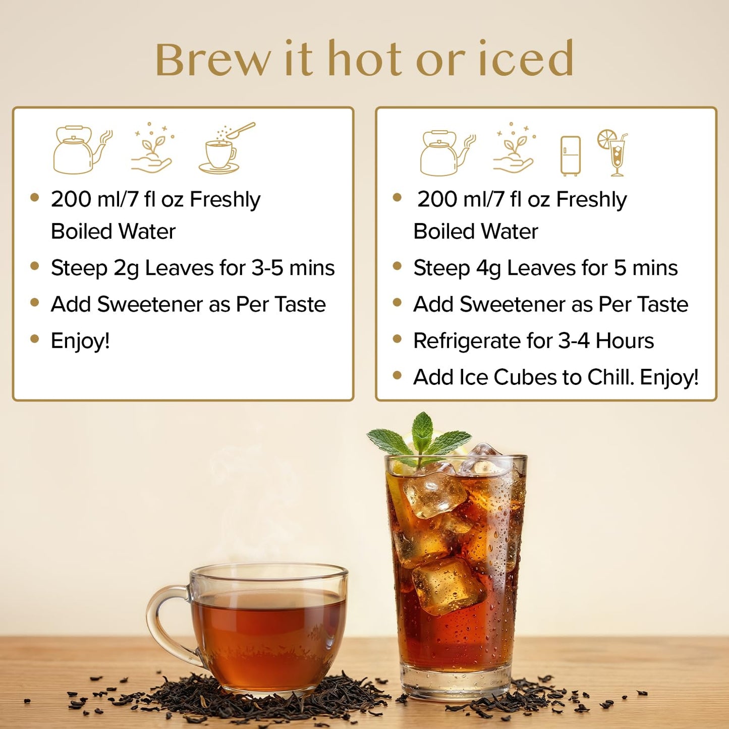 VAHDAM English Breakfast Tea Loose Leaf (12oz|170+ Cups) Bold Black Tea | Robust, Malty |High Caffeine, Non GMO, Gluten Free |Unblended Single Origin Black Tea |Vacuum Sealed |Enjoy With/Without Milk