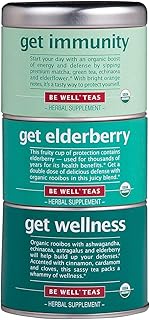 The Republic of Tea: Wellness Stackable Tin Herbal Tea, 42 Tea Bags