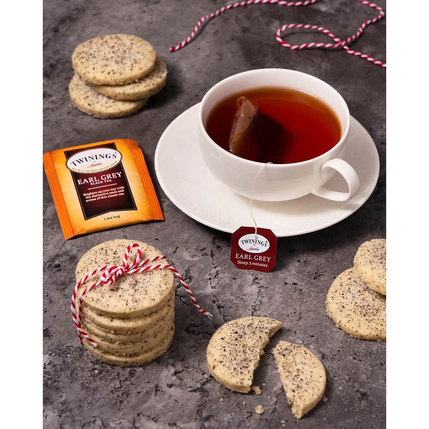 Twinings Earl Grey Tea (1.76oz, Box of 25)
