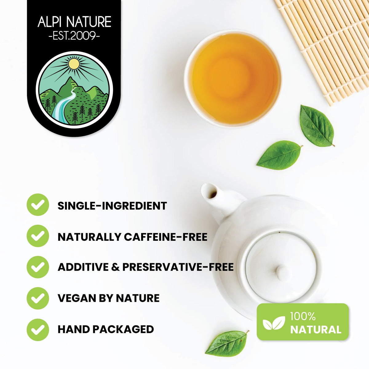 Alpi Nature Horsetail Herb 4.4 oz 125g, Dried Horsetail Herb for Infusions