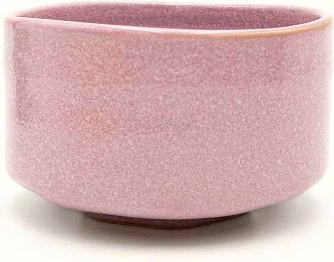 Product of Gifu Japan Ceramic Matcha Bowl – Handmade Chawan Matcha Bowl, Japanese Bowl, Pink, 21.1 o