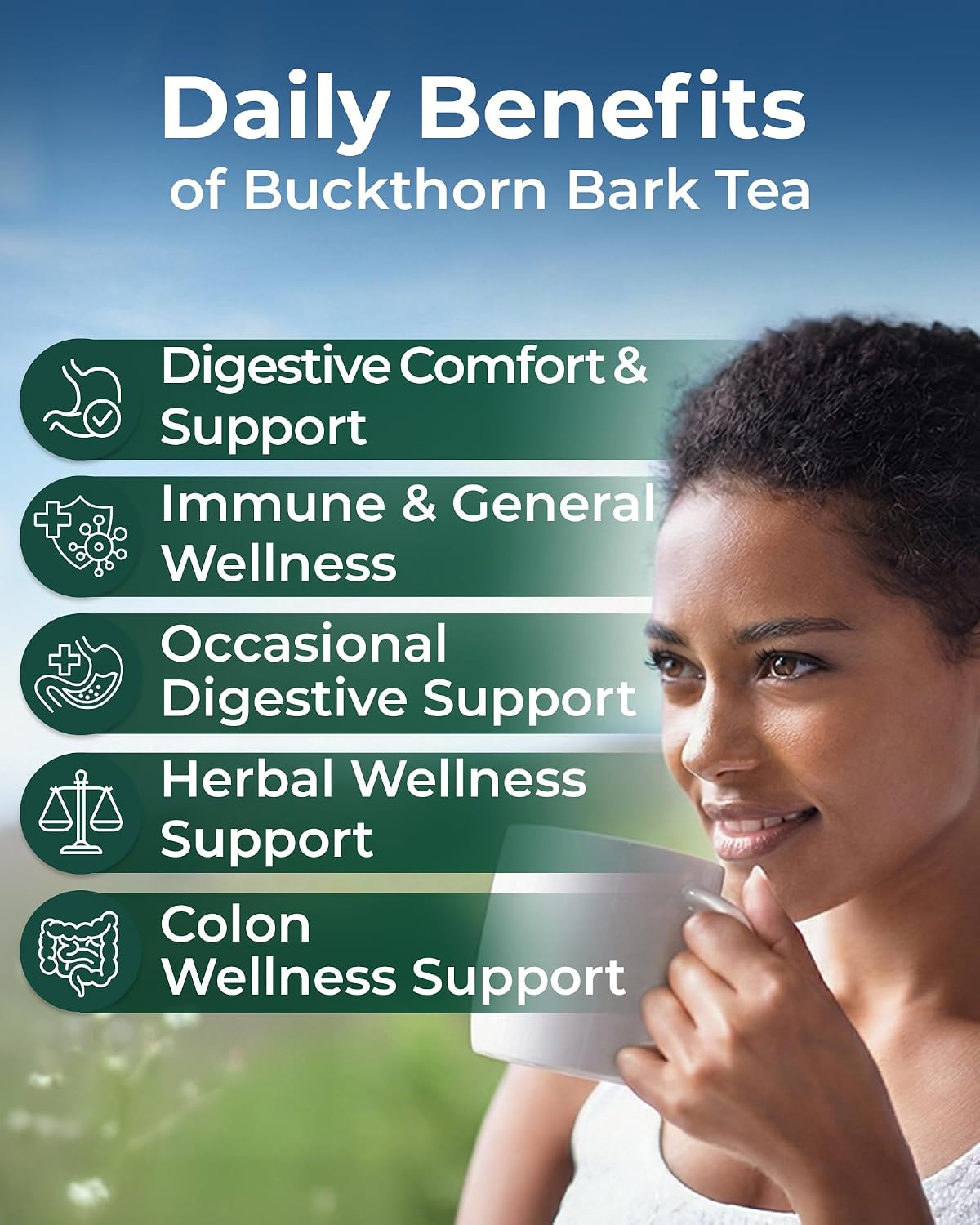 4 oz. Buckthorn Bark Buckthorn Tea Herbal (Frangula Alnus) - 113g Buckhorn Bark Herb Tea Espino Cerval