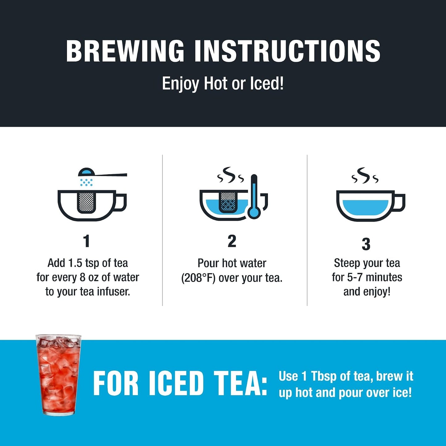 Tiesta Tea - Chunky Watermelon, Loose Leaf, Sweet Watermelon Herbal Tea | Premium Non-Caffeinated Fruit Blend, Makes Hot or Iced &amp; Brews Up to 200 Cups, 16oz Resealable Bulk Pouch