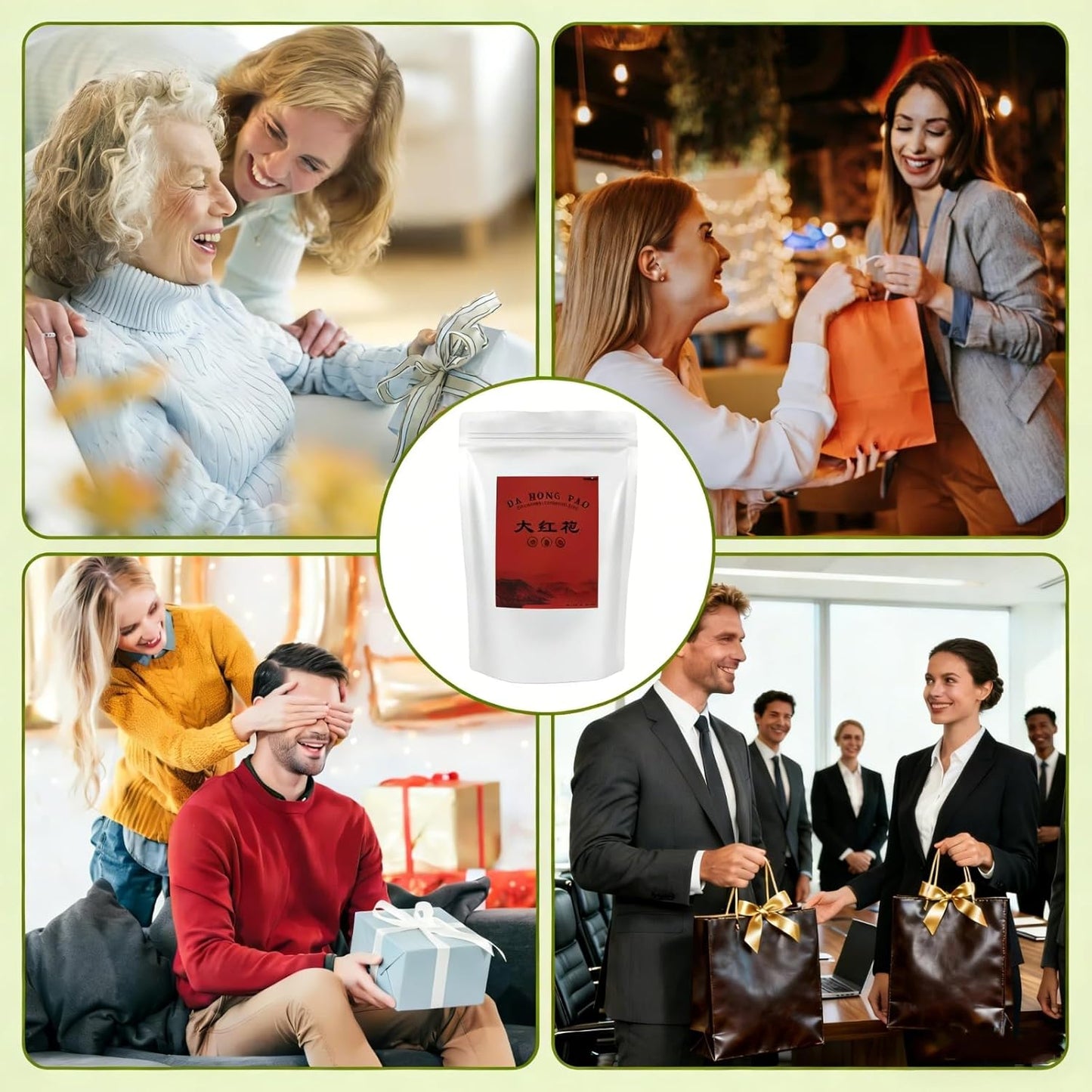 NASLAPH Dahongpao Oolong Tea Loose Leaf, 3.88 Oz Big Red Robe Tea Dahongpao Wuyi Rock High Mountain Oolong, Natural Loose Fragrant and Mellow 特级 大红袍 乌龙茶 中国功夫岩茶