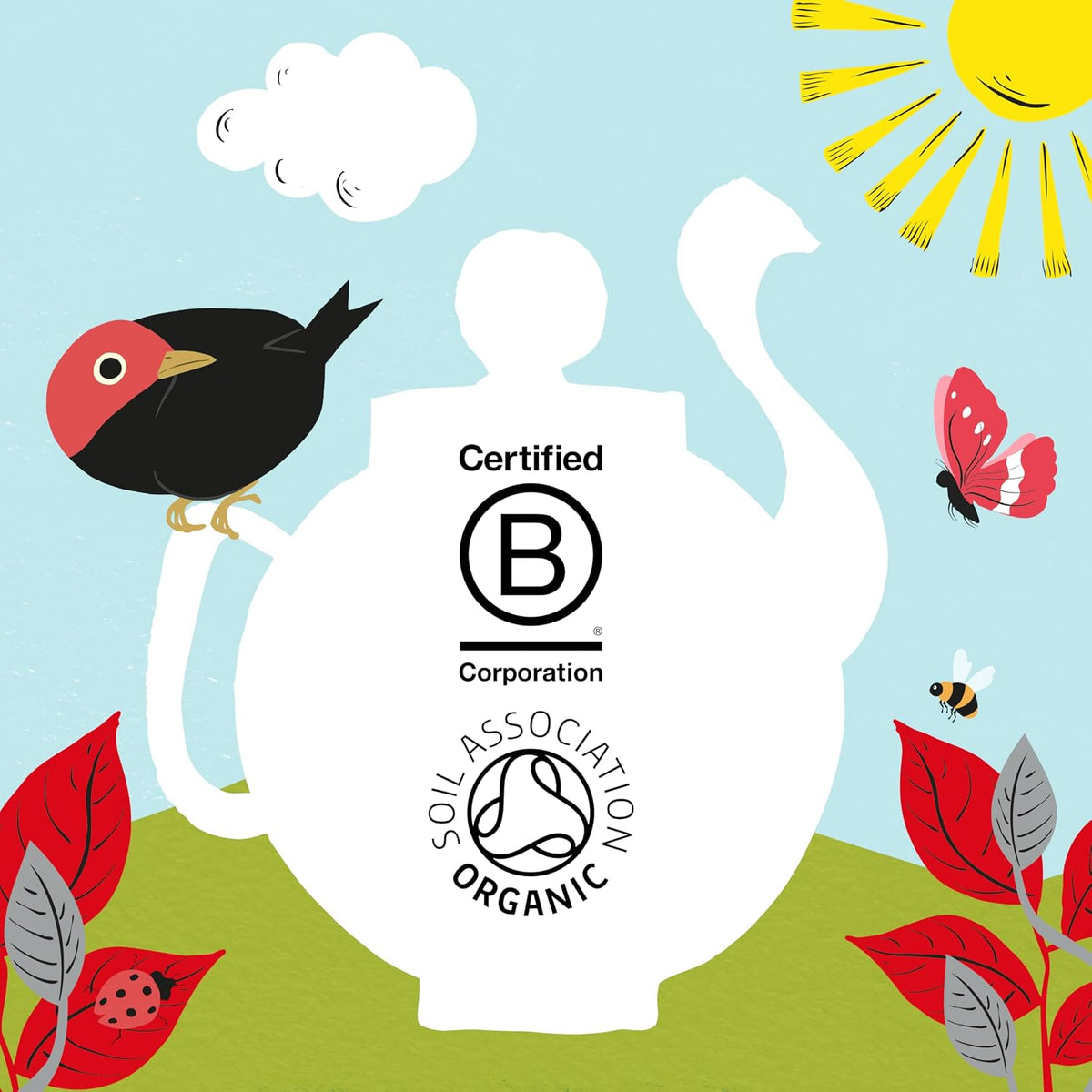 Clipper Organic English Breakfast Tea, 4 pack / 320 Tea Bags