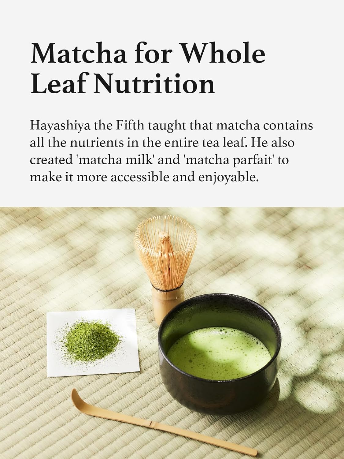 HAYASHIYA Matcha Powder - Asamidori - Kyoto Uji Ceremonial Grade, First Harvest Authentic Japanese Matcha Green Tea Powder (30g / 1.06oz)