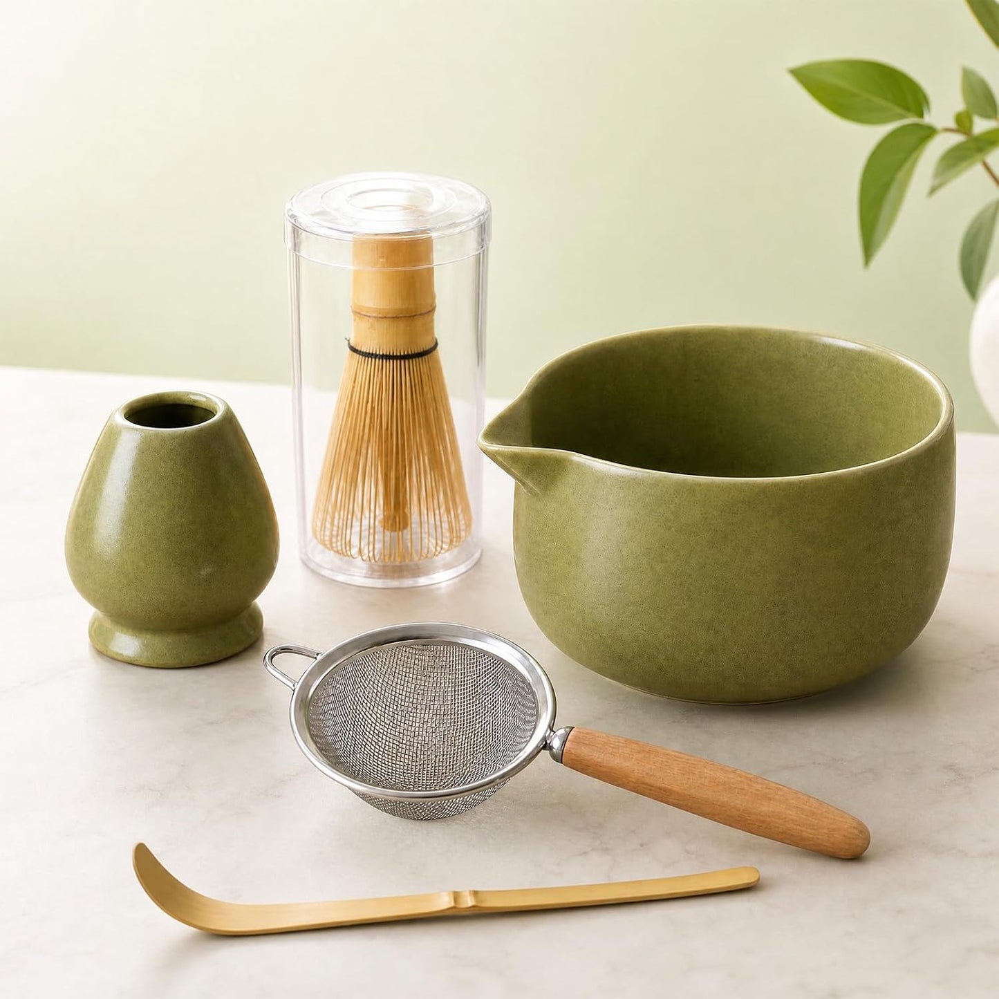 20OZ Matcha Whisk Set - Matcha Kit for Ceremony, Gift for Matcha Lovers