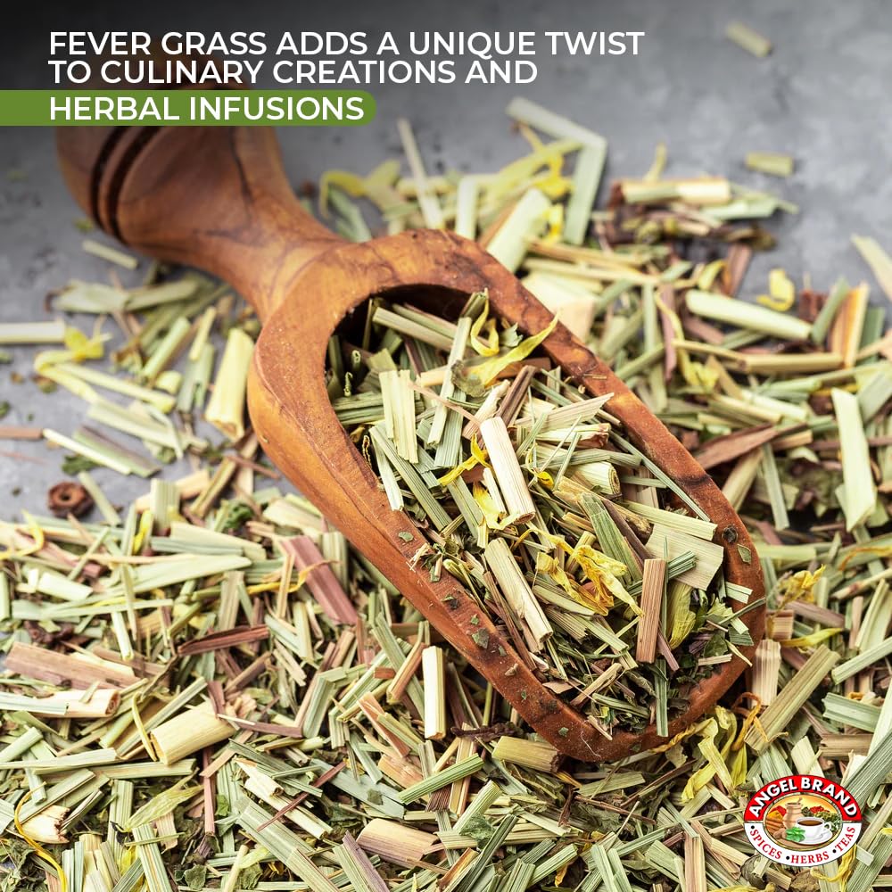 Fever Grass Tea Jamaican | 0.25 oz | 3 Pack | Dried Lemongrass Infusion | Jamaican Fever Grass Tea
