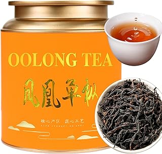 CHADUO Phoenix Dancong Oolong Tea Loose Leaf Phoenix Oolong Tea From Chaozhou Phoenix Mountain Chinese Tea 4.23oz/120g Honey Orchid Fragrance Grade AAA 蜜兰香 凤凰单丛 潮州乌岽单枞茶叶