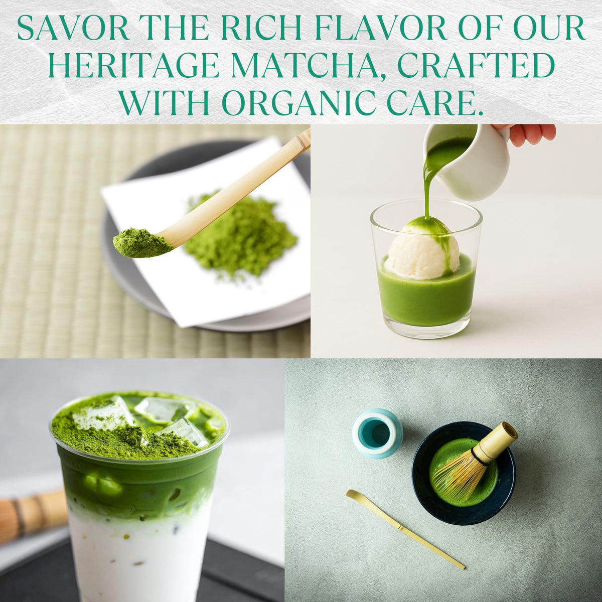 Nagomi Matcha Organic Superior Ceremonial Grade Matcha Green Tea Powder - 100% Authentic Japanese First Harvest from Uji, Kyoto (30g / 1.06oz)