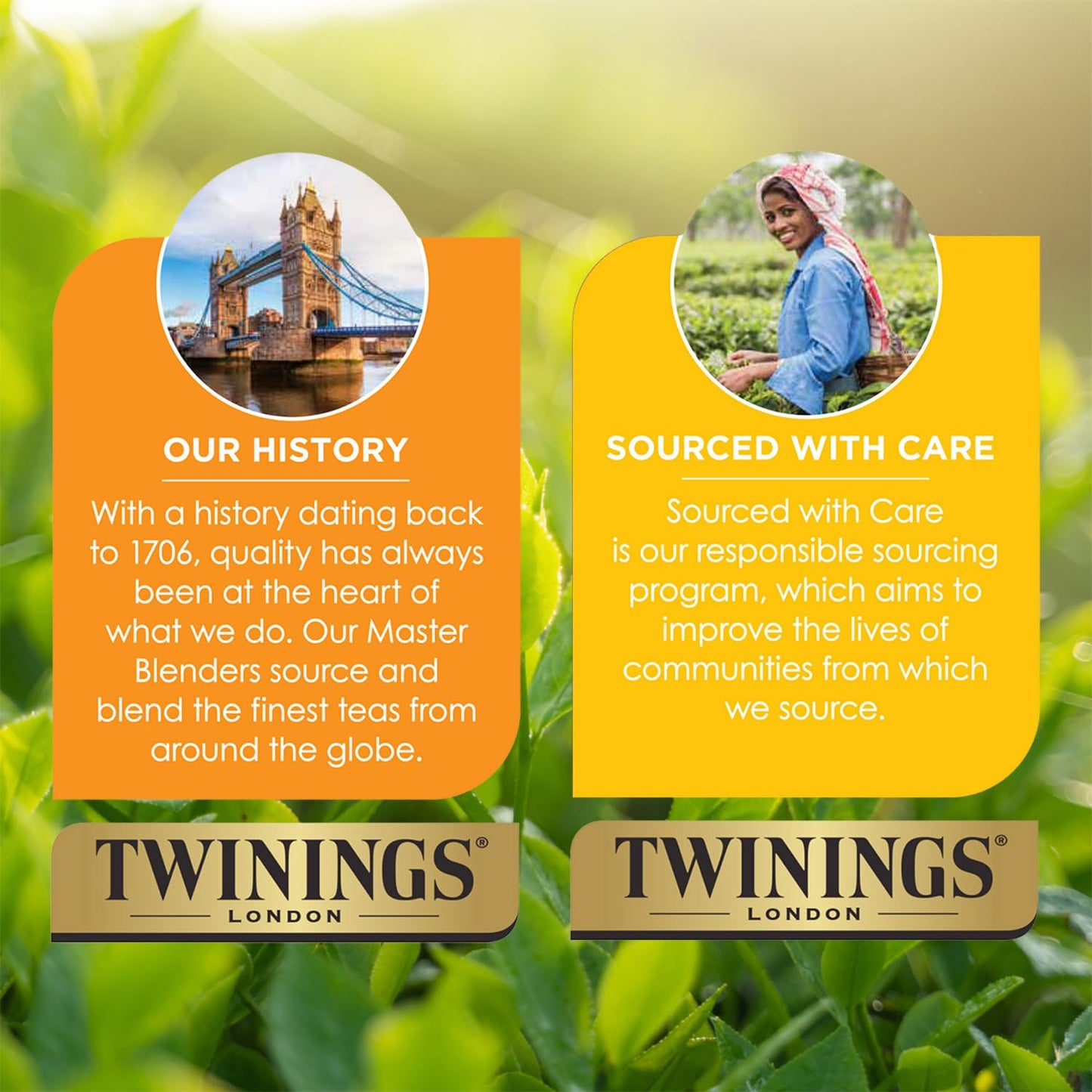 Twinings Earl Grey Tea Extra Strong 2-Pack – A Bright and Zesty Black Tea Infused with Citrus Bergamot Flavours, Caffeinated Tea Bags, Individually Wrapped, 20 Count Ea
