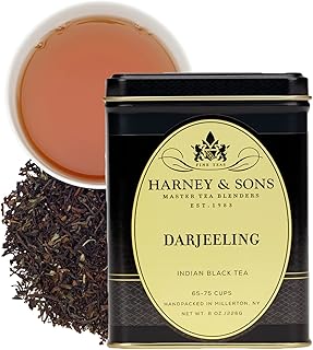 Harney & Sons Loose Leaf Black Tea, Darjeeling 8 Ounce