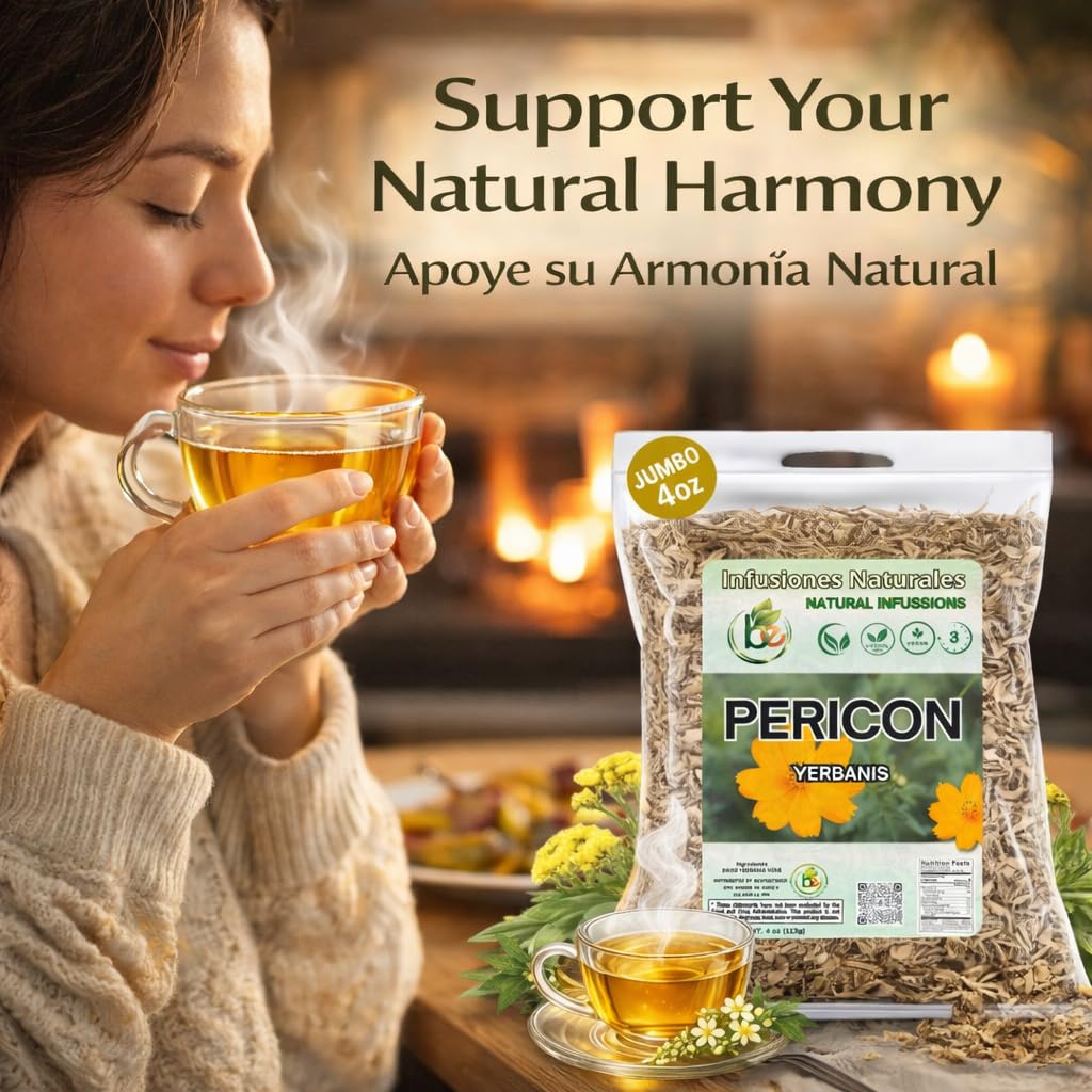 B-Experts PERICON - Pericon (Yerbanis) Herbal Tea 4 oz, 100% All Natural Fresh Tea- vegan-raw