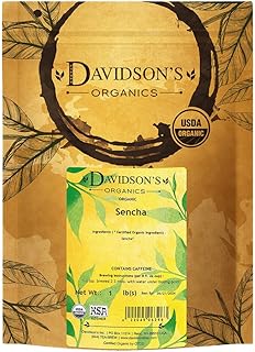 Davidson's Tea Bulk, Sencha, 16-Ounce Bag