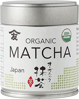 TOMOSAN Japanese Organic Matcha - Authentically Japanese Uji Kyoto Origin, Traditional Stone Milled Green Tea Powder, 30g/1.06oz