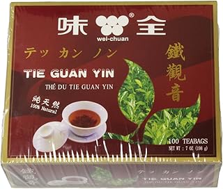 Wei Chuan Tie Guan Yin Tea (100 teabags)