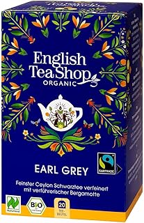 English Tea Shop Earl Grey Fairtrade & Organic 20 Sachet Tea Bags