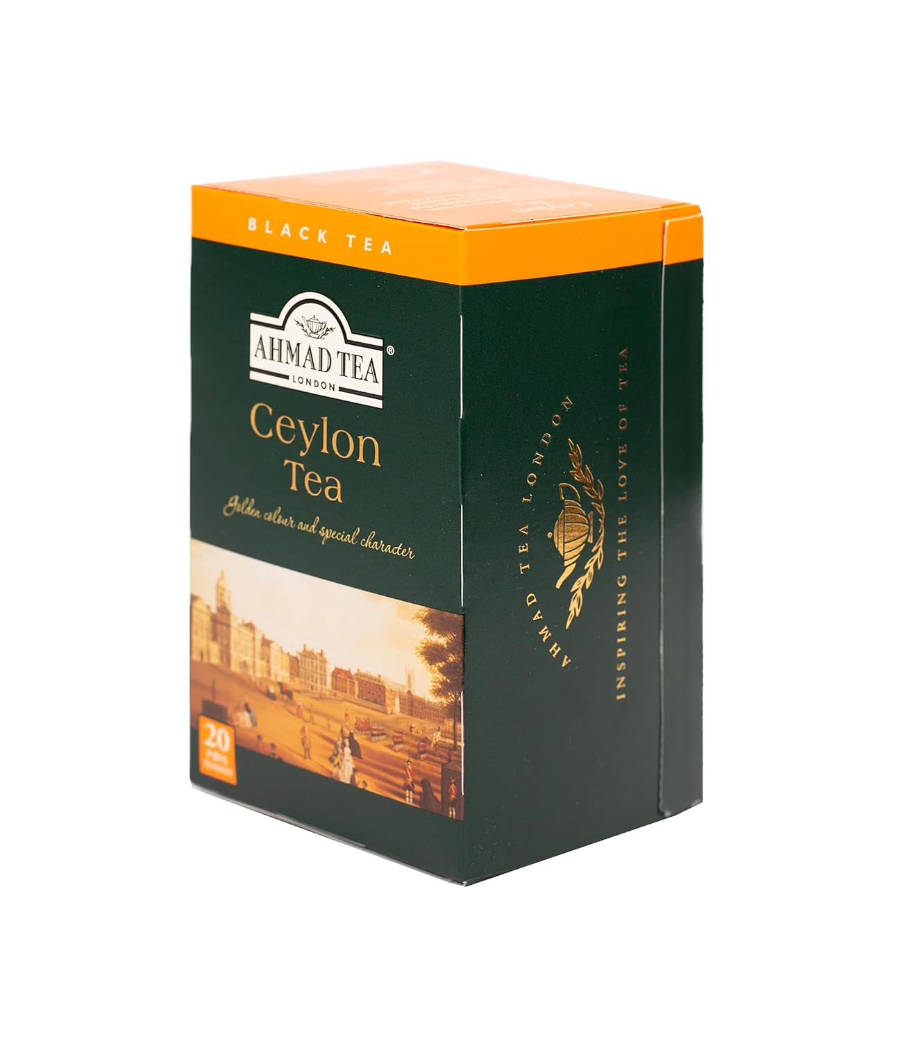 Ahmad Tea Ceylon Tea, 20-Count Boxes (Pack of 6)