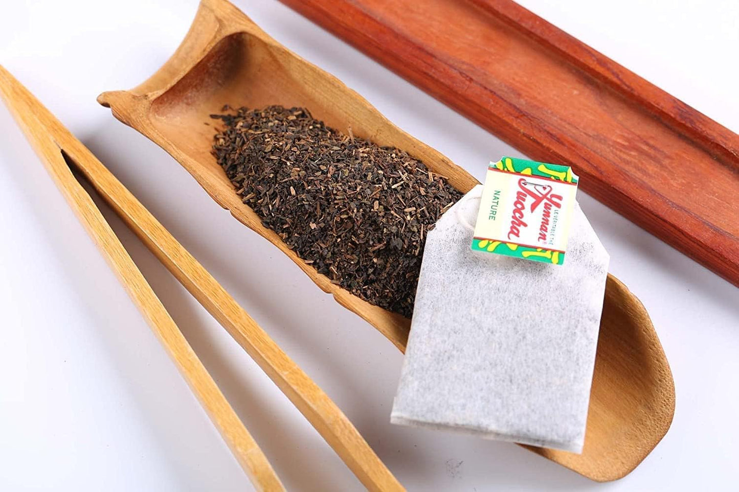 Yunnan Tuocha Zouji Original Aged Pu-erh Tea Bags, Low Caffeine, 30 Count