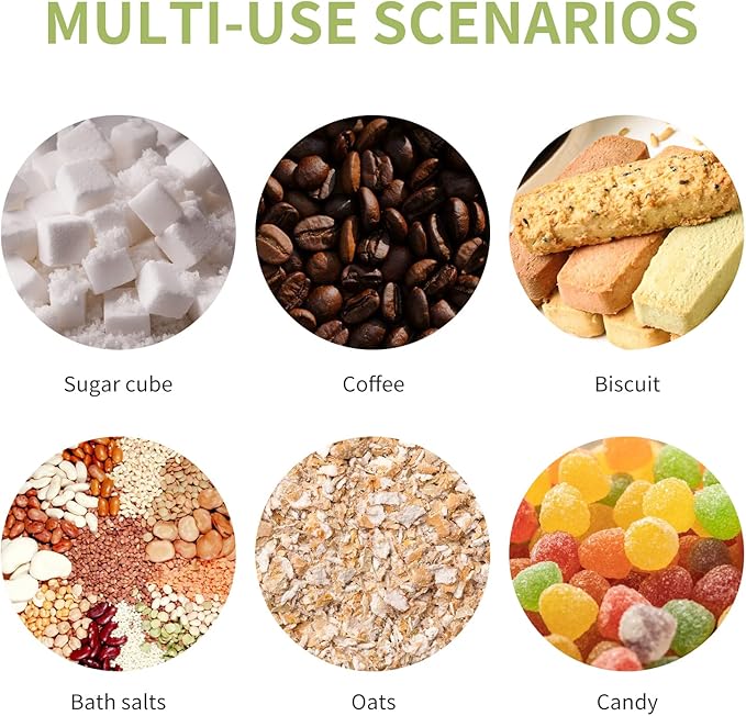Airtight Food Storage Containers, Glass Canister With Wooden Spoon and Lids, 20 Oz Jars for Serving Bath Salt, Sugar, Spice, Coffee, Tea, Cereals