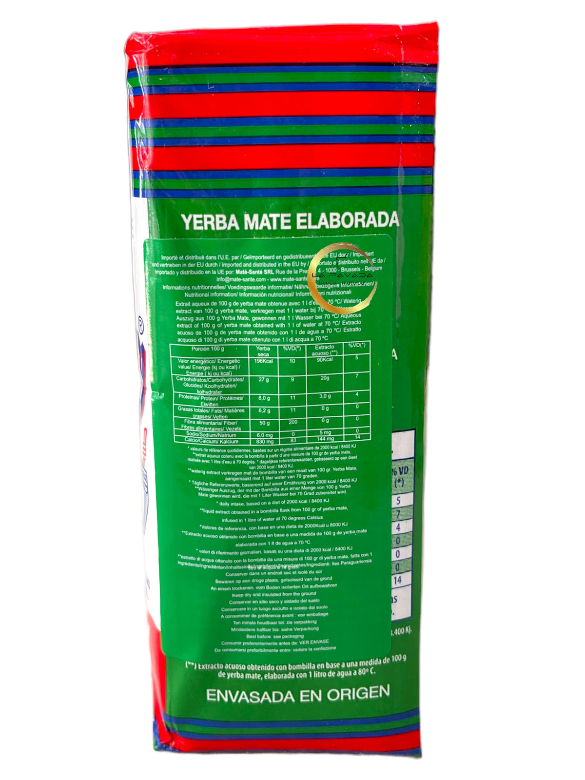 Baldo Yerba Mate Uruguayan Traditional Cut, 500 kg - Pack of 6